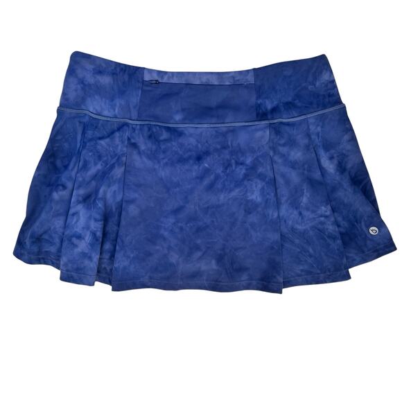 BALEAF Blue Short Tennis Skorts 2XL Pockets Pleated Athleisure Pickleball Casual - Picture 3 of 14